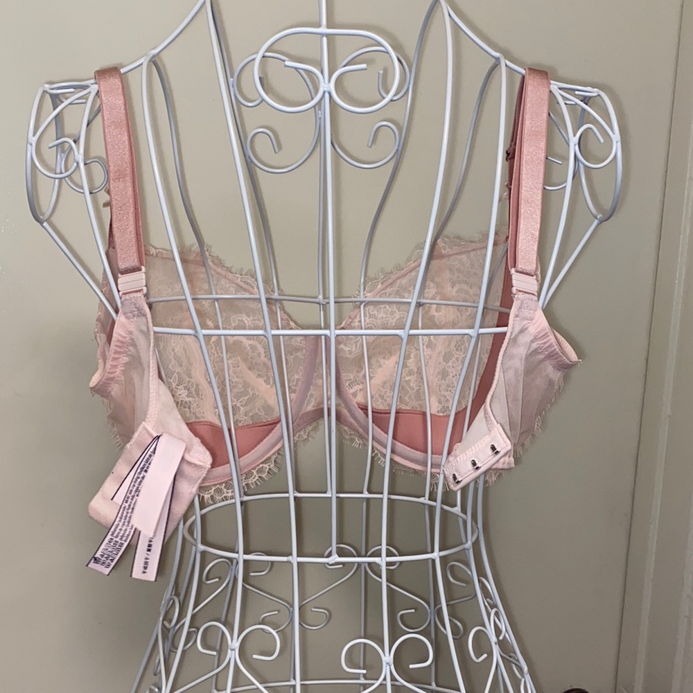 Victoria's Secret Lace Bra in Soft Pink - Picture 4 of 4